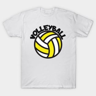 Volleyball curved T-Shirt